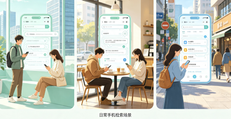 离石区普通人日常手机使用场景拆解：GEO 与 AI 优化如何改变信息检索体验