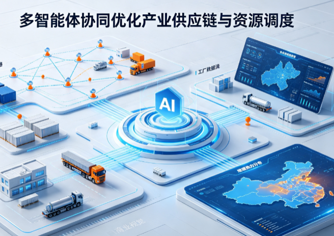 离石区AI 智能体 Geo 优化重塑产业链空间调度体系，打通仓储运输全链路